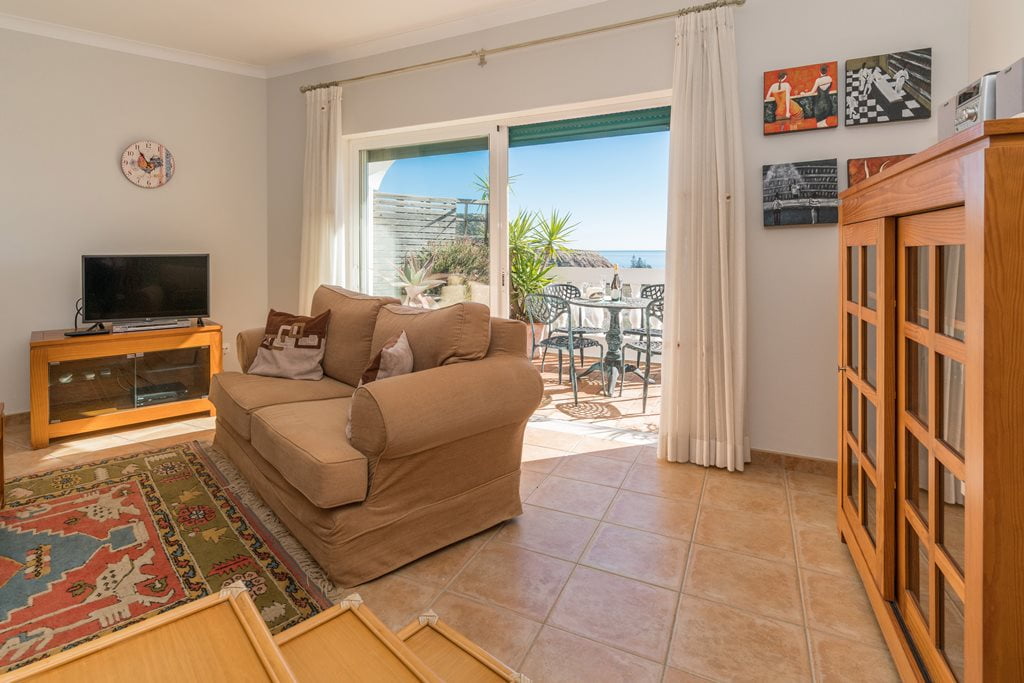 Stunning sea views apartment in Luz to rent